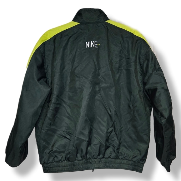 Nike Team Sports 90s Vintage Lightweight Full Zip Nylon Coach Collared Jacket M - Picture 6 of 11